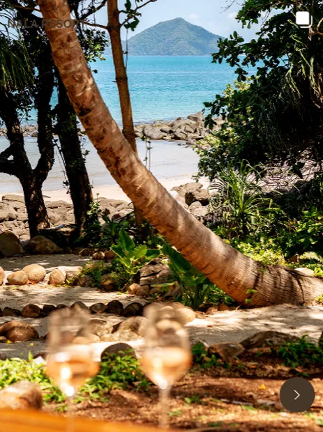 Nala Resort, the beach and Dunk Island, posted as a carousel